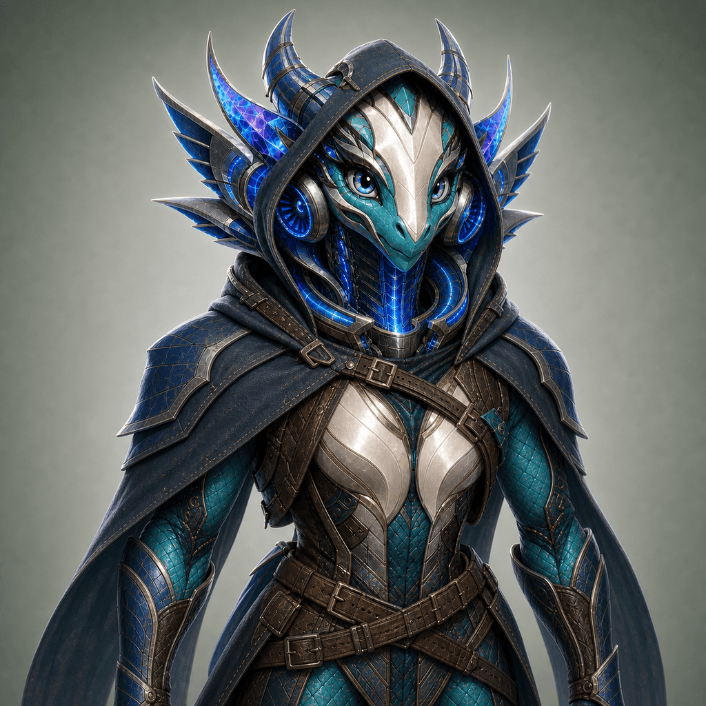 Teal Cooling Reef Dragon 005, Stockmon #005