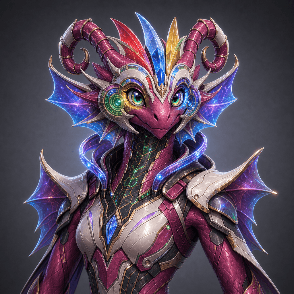 Magenta Aegis Dragon 006, Stockmon #006