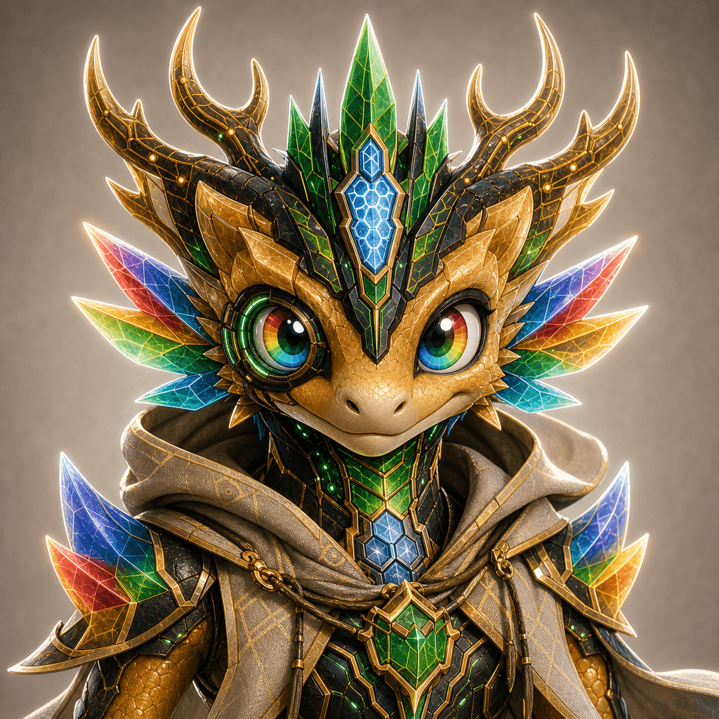 Amber Turbine Basilisk 012, Stockmon #012