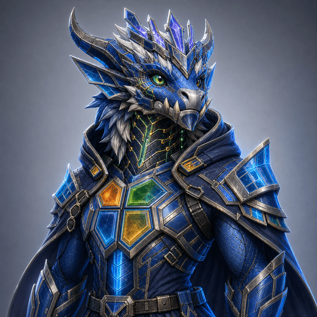 Cobalt Cloud Ramdragon 018, Stockmon #018