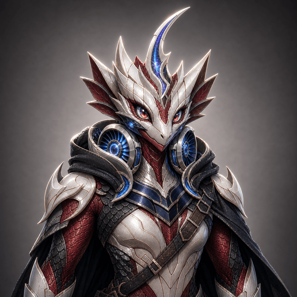 Crimson Orbital Wyrm 049, Stockmon #049